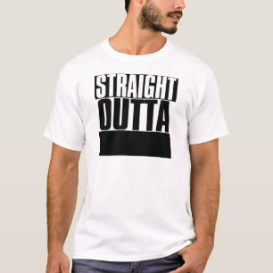 T-SHIRT OUTTA DROIT COUTUME DES "VOS TEXTES"