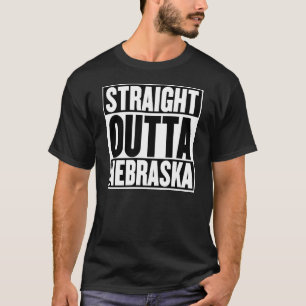 T-shirt Outta droit Nébraska