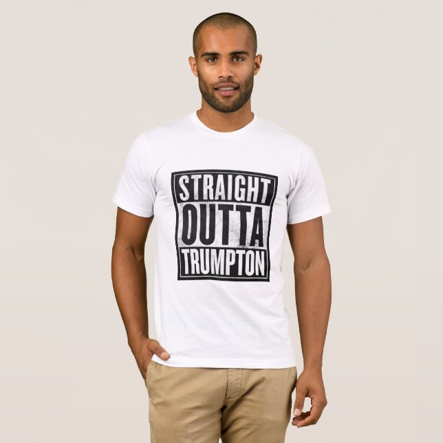 T-SHIRT OUTTA DROIT TRUMPTON (Devant entier)