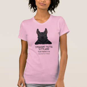 T - Shirt "Outta" für Frauen in Rosa
