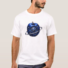 T-shirt OUTTA SPACE Monde Cosmique – Planète Bleue en Mouv