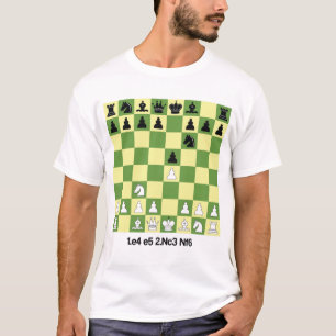 T-shirt Ouverture des jeux d'échecs de Vienne Chemise d'éc