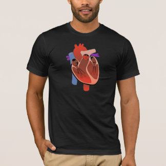T-shirt Ouvrez Hearted