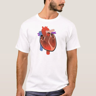 T-shirt Ouvrez Hearted