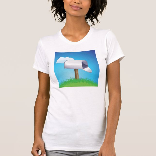 T-shirt Ouvrez la boîte aux lettres (Devant)