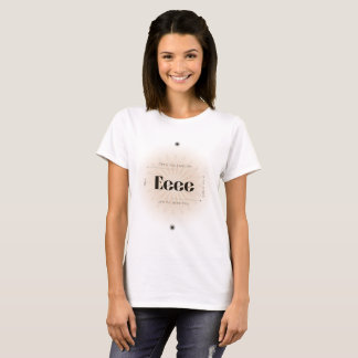 T-shirt Ouvrez votre bouche et dites Eeee Face Yoga