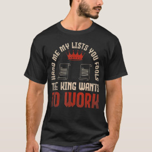 T-shirt Ouvrier de l'entrepôt de l'exploitant de chariots 