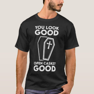 T-shirt Ouvrir l'emballeur du bon directeur funéraire de 