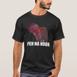 T-shirt Ouvrir Na Noor Ouvrir Le Mème De Trending De Porte