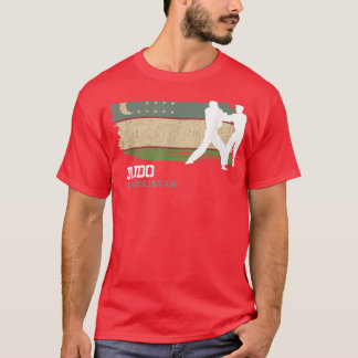 T-shirt Ouzbékistan Judo Fighter Japonais Martial Arts Jud
