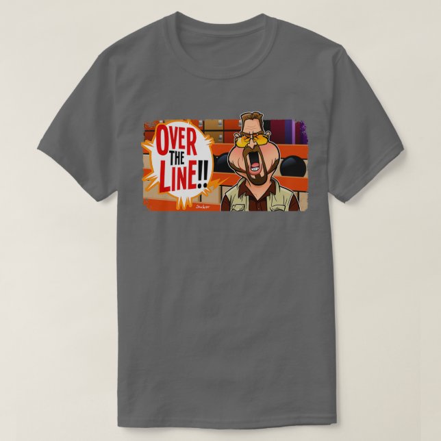 T-shirt Over the Line T (Design devant)