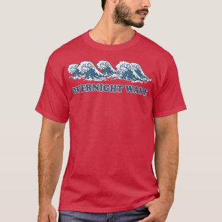 T-shirt Overnight Waves Japanese The Great Wave 911
