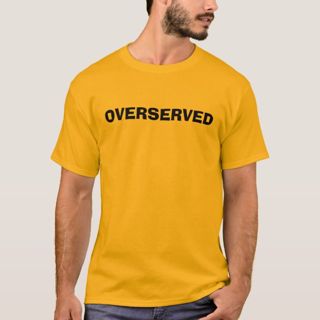T-SHIRT OVERSERVED (Devant)