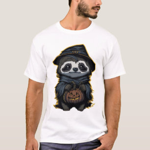 T-Shirt Oversized paresseux Halloween