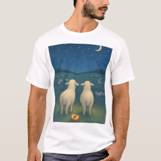T-shirt ovins de nuit