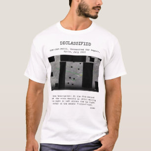 T-shirt OVNI - Déclassifié DOW-UAP-PR022, Syrie, juillet