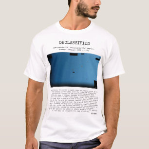 T-shirt OVNI - Déclassifié DOW-UAP-PR028, Grèce, JAN2024