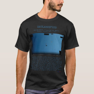 T-shirt OVNI - Déclassifié DOW-UAP-PR028, Grèce, JAN2024