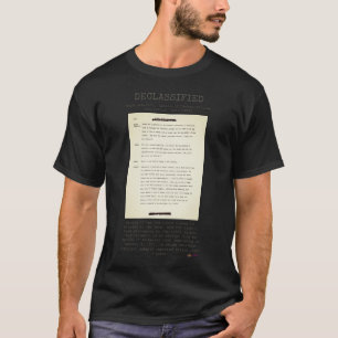 T-shirt OVNI - Déclassifié NASA-UAP-D006, Apollo17 TCD 197