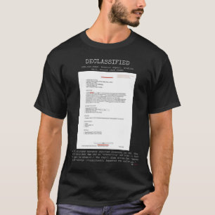 T-shirt OVNI - Dénoncé DOW-UAP-D060, M.R, GOLFE ARABIQUE