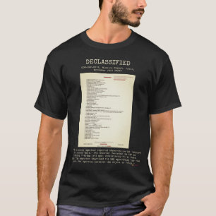 T-shirt OVNI - Dénoncé DOW-UAP-D074, M.R,SYRIA NOV2023