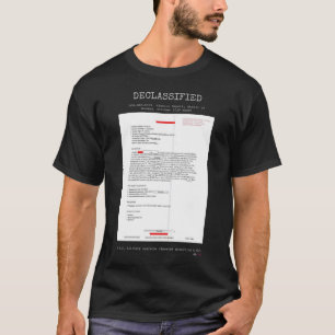 T-shirt OVNI - Déroulé DOW-UAP-D063,M.R,DETROITHORMUZ