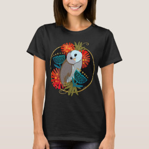 T-shirt OWL BY MYSELF chemises de couleur foncée - style d