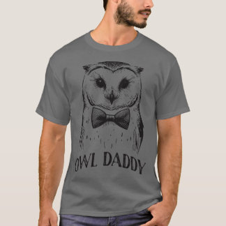T-shirt Owl Daddy