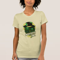 Owl Inquisitive - green steampunk weirdo
