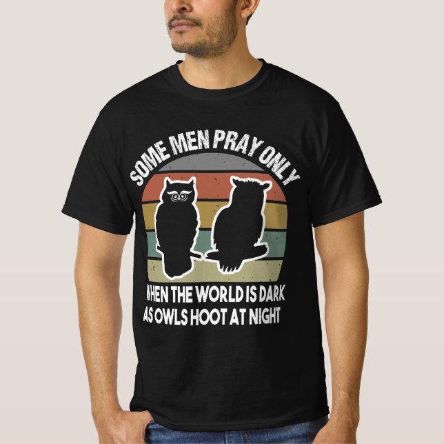 T-shirt Owl quote venin (Devant)