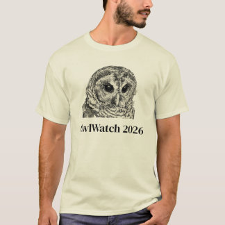 T-Shirt OwlWatch - Oct 2026