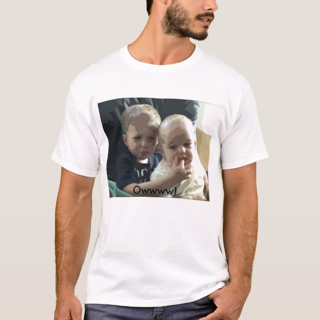 T-shirt Owwww ! Charlie m'a mordu (Devant)