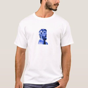 T-shirt Oxford 1986 snapshot 014 Blue Le MUSÉE Zazzle Gi