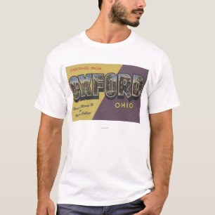 T-shirt Oxford, l'Ohio - Miami U et université occidental