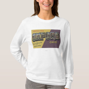 T-shirt Oxford, l'Ohio - Miami U et université occidental