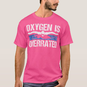 T-shirt Oxygène Est Surfait Funny Swim Team Entraîneur