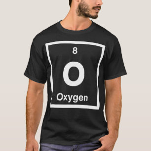 T-shirt Oxygène O Tableau périodique des éléments Cadeaux 