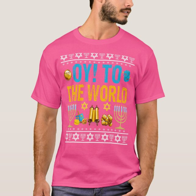 T-shirt Oy Au Monde Juif (Devant)