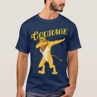T-shirt OZ Cowardardarding Lion Courage ArtWizard de