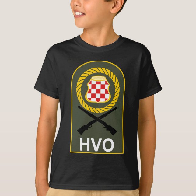 T-shirt Oznakom de Suveniri SA HVO (Devant)