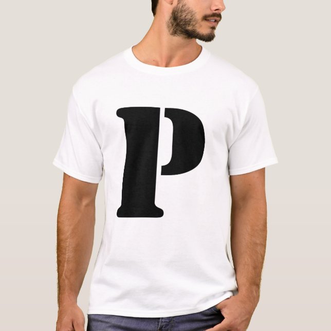 T-SHIRT P (Devant)