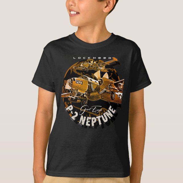 T-shirt P2 Avion de patrouille maritime de la marine améri (Devant)
