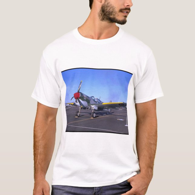 T-shirt P40 À L'Écran, Avions Front_2ÈME GUERRE MONDIALE (Devant)