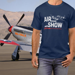 T-shirt P-40 Avion Ancien Militaire Pilote de la Seconde G