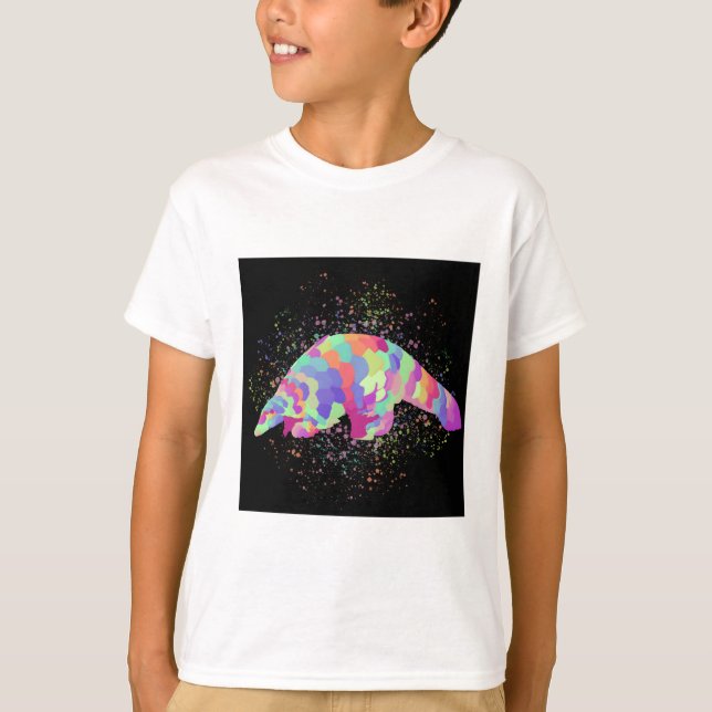 T-shirt P est pour Pangolin (Devant)