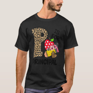 T-shirt P Est Pour Principal Leopard Polka Point Premier J