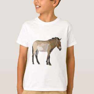 T-shirt P est Przewalski Horse