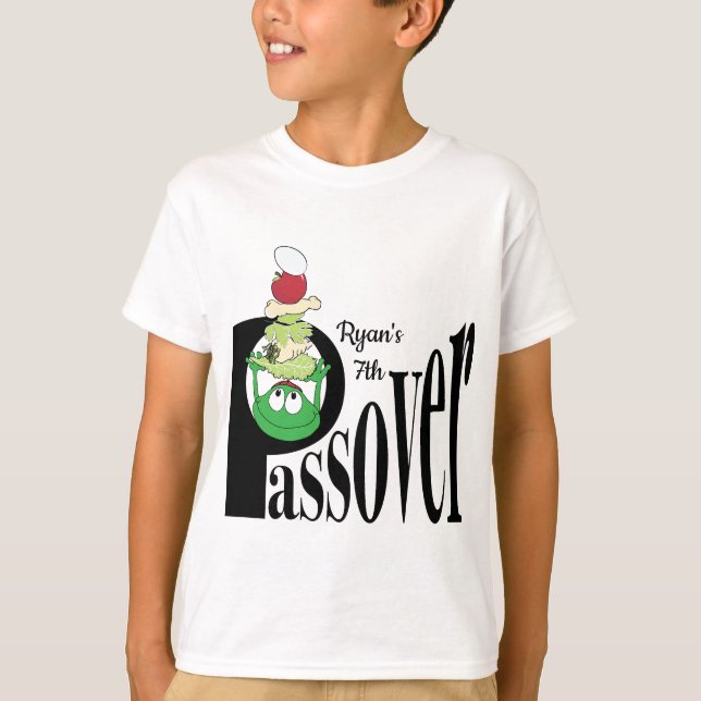 T-shirt "P is for Passover" (Devant)