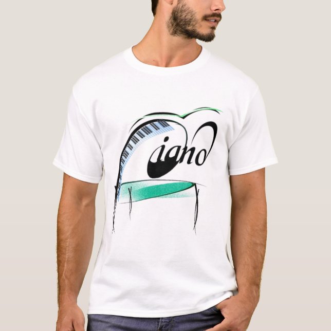 T-shirt P_Piano (Devant)