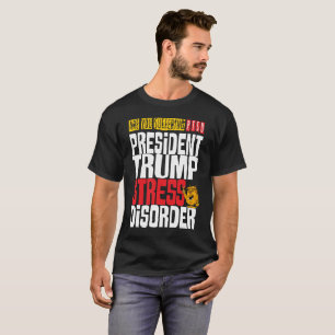 T-shirt P.T.S.D. Trump (noir)